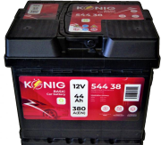 K54438 Akumulátor Konig Basic 12V/44Ah KÖNIG